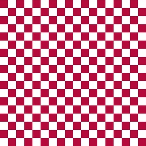 Checkerboard Persian Red