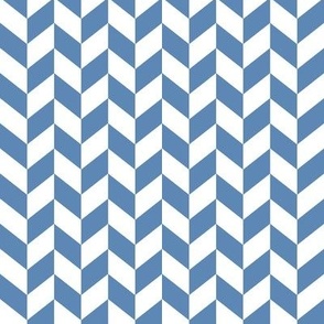 Herringbone Blue Lake