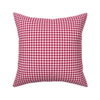 1/4" Exotic Red Gingham