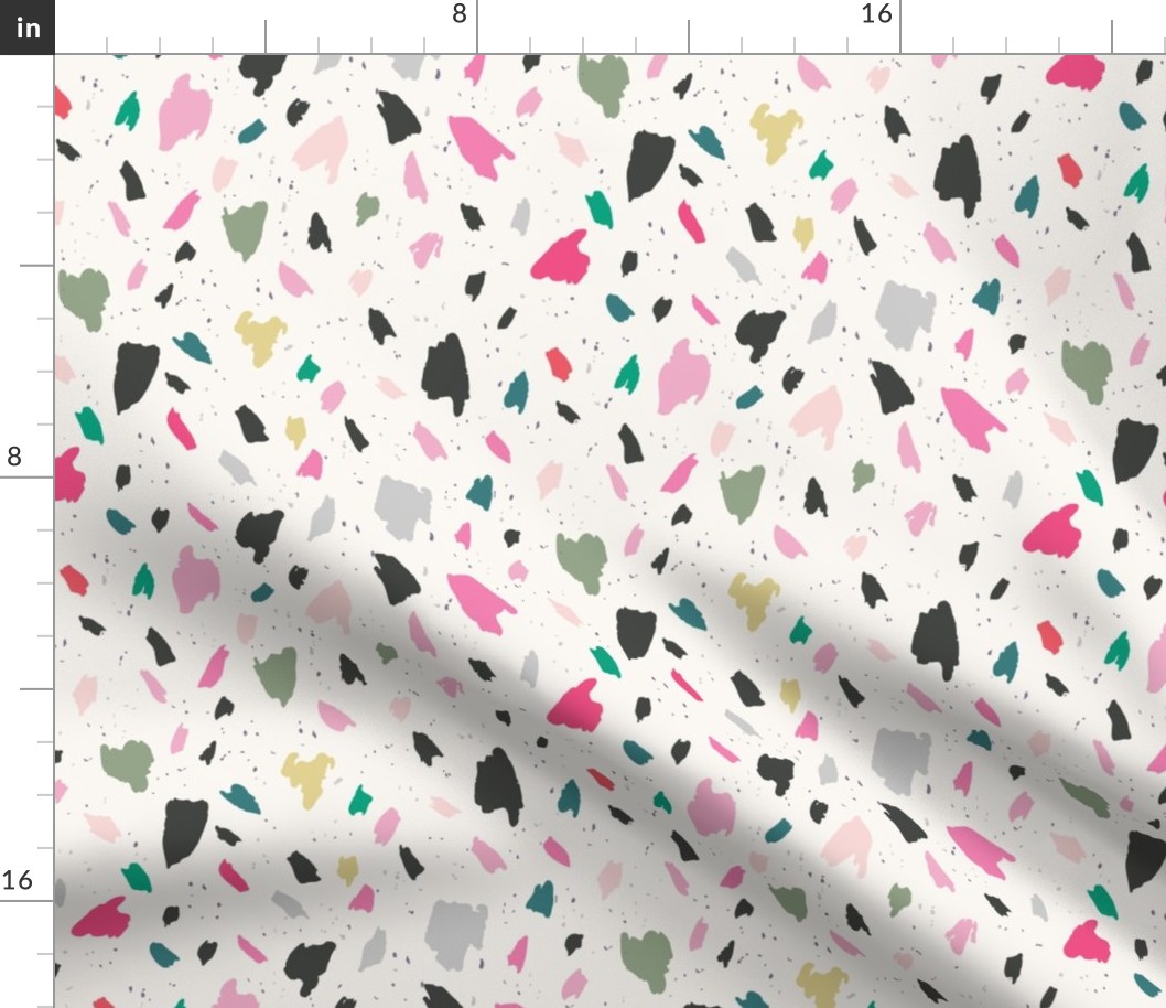 Terrazzo | Rainbow Confetti Large Scale