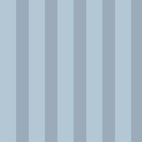 Denim Stripes on Steel Blue
