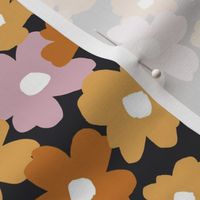 small // Fall Floral for Halloween in Butternut and Lilac