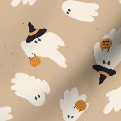 Trick or Treat Halloween Ghosts Neutral