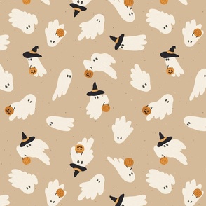 Trick or Treat Halloween Ghosts Neutral