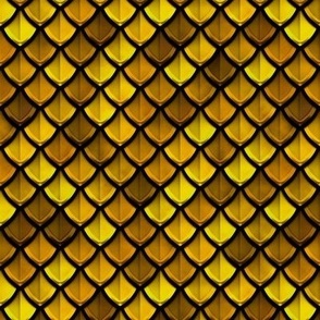 Dragonscale - Topaz Yellow