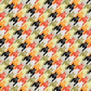 Origami Classics: Multi-colored Houndstooth - medium