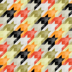 Origami Classics: Multi-colored Houndstooth - large