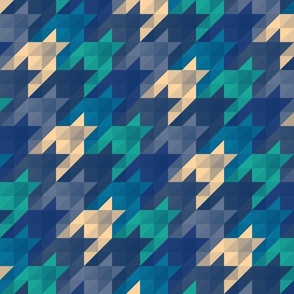 Origami Classics: Houndstooth Blues - large