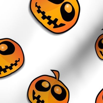 Halloween Cartoon Pumpkin, Jack-O-Lanterns