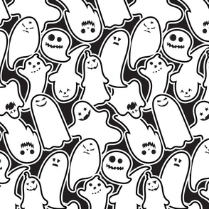 Spooky Cute Halloween Ghosts