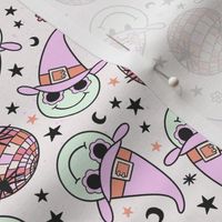 Halloween Groovy Witch Pattern