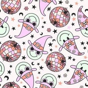 Halloween Groovy Witch Pattern