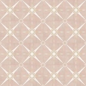 1.5" scale - Arlo star tiles - blush - LAD22