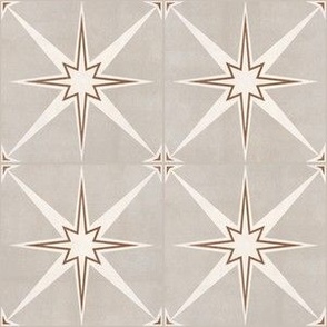 3" scale - Arlo star tiles - neutral - LAD22