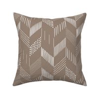 Boho Chevron Browne