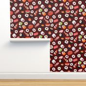 Sushi (Large Scale) // Maroon Red