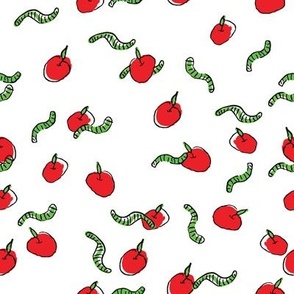 apples and worms