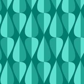 Vintage Spades // Teal