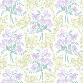 Pearl's Bouquet Citron_ Lavender and Aqua copy