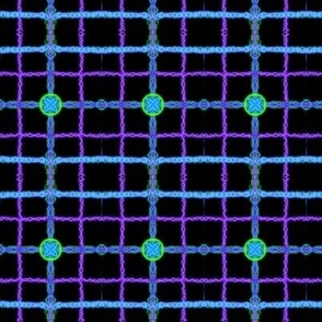 Luminous Beads on Double Grid Mesh