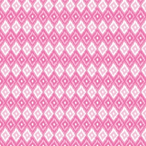  Chevron Ikat in the Pink  - small scale 