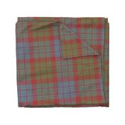 Jacobite custom tartan #4, 14" red/olive/light blue