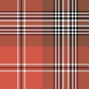 Maclean tartan variant #2, 8" faded