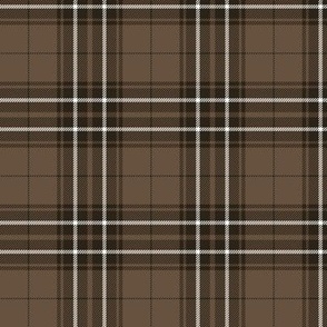 MacLean / MacLean of Duart hunting tartan, 3"  weathered dark