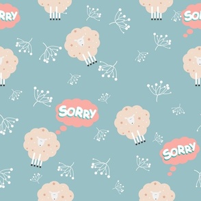 Apology sheep or sorry lambs