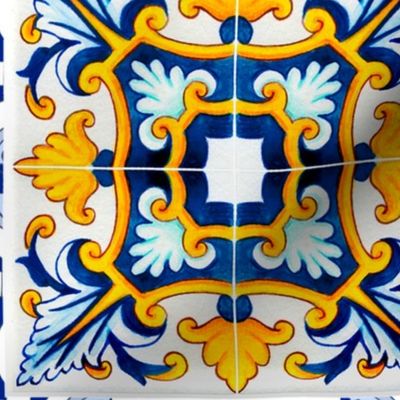 Majolica tiles,mediterranean mosaic tiles 