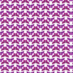 Butterflies-Purple and Magenta small
