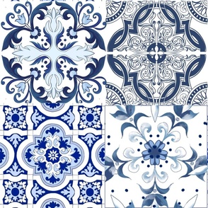 Portuguese tiles,blue tiles,azulejo