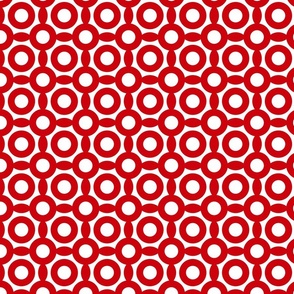 Mod Circles Red