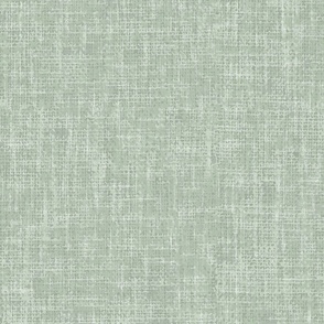 Rustic French Farmhouse Linen Canvas Sage Green