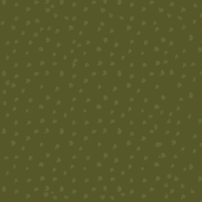Freckled Olive Green