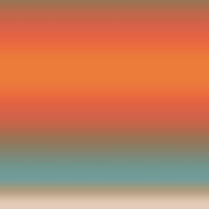 ombre-orange_red_aqua-teal_beige-hz