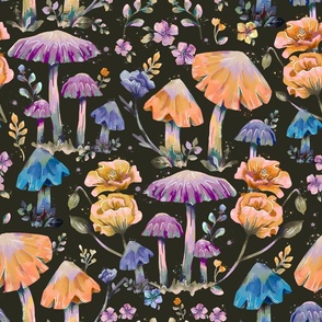 Mushroom forest