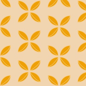 groovy - leaves, marigold
