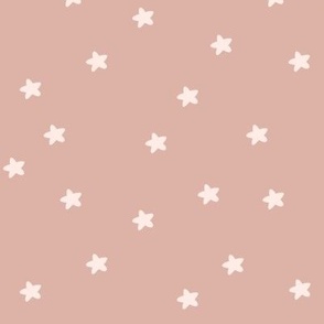 Dusty Pink Stars 