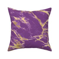 purple and gold marble