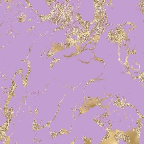 gold marble lilac