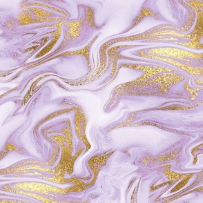 purple and gold foil marble