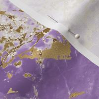 purple and gold marble
