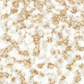 White Marble with Gold Flecks