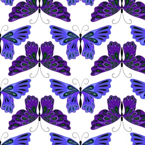 Butterflies-Royal Purple large