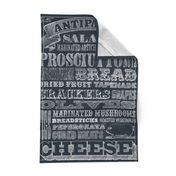 Antipasto Tea Towel & Wall Hanging