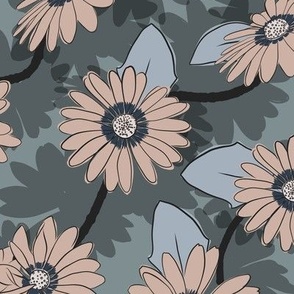 Neutral Flower Pattern