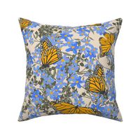 Monarch Ditsy Floral_BLUEBELL