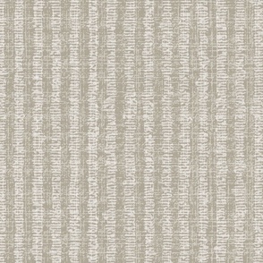 Woollen Woven Tweed StripesGreige 