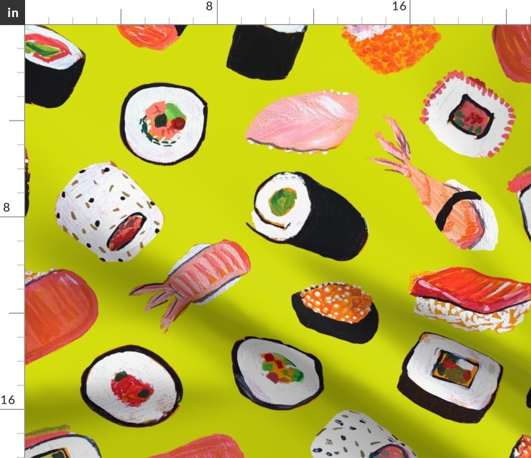  Sushi (Large Scale) // Chartreuse 